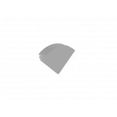 Боковая  глухая заглушка для профиля DN18503 Цвет:Серый,Серия:DN8ALE